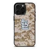Brown Louis Cardinals iPhone 16 Pro Case OV9227