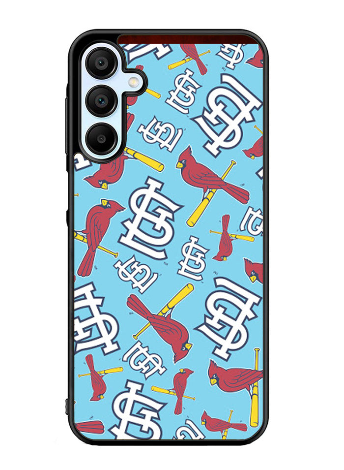 Pattern ST Louis Cardinals Samsung Galaxy A15 5G Case OV9214