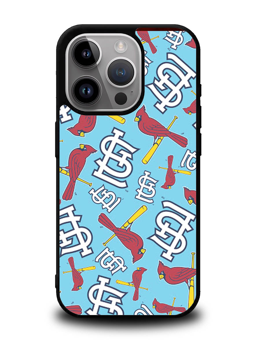 Pattern ST Louis Cardinals iPhone 14 Pro Case QC9214