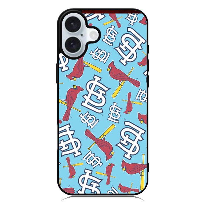 Pattern ST Louis Cardinals iPhone 16 Plus Case QC9214