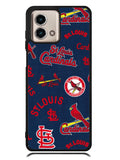 St Louis Cardinals Pattern Motorola Moto G Stylus 5G 2023 Case