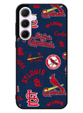 St Louis Cardinals Pattern Samsung Galaxy A35 5G Case