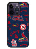 St Louis Cardinals Pattern iPhone 14 Pro Max Case OV9208