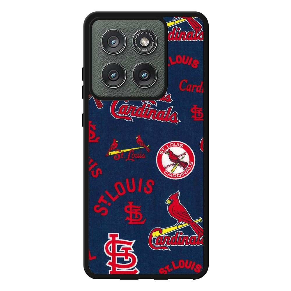 St Louis Cardinals Pattern Motorola Moto Edge 2025 Case