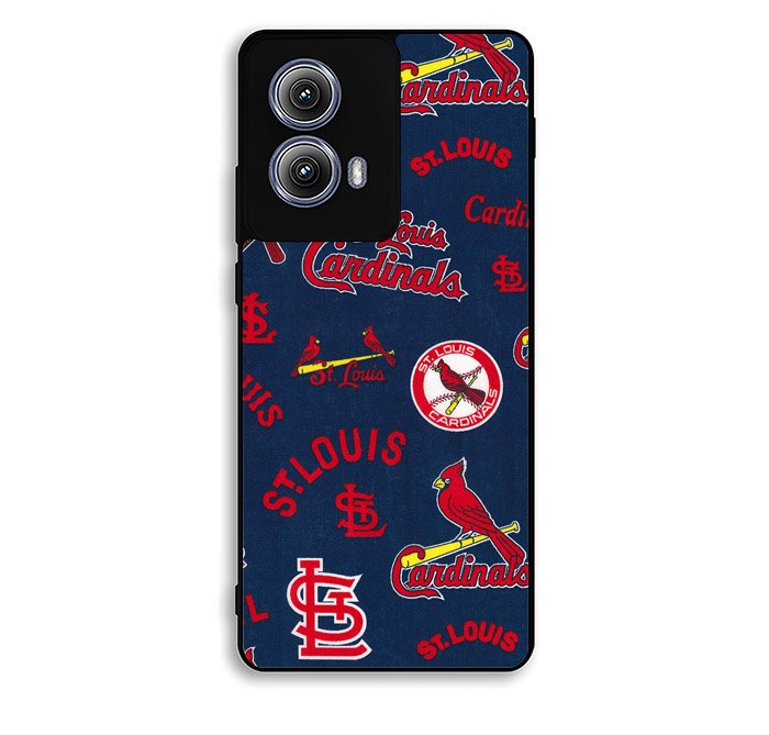 St Louis Cardinals Pattern Motorola Moto Edge 2024 Case OV2282
