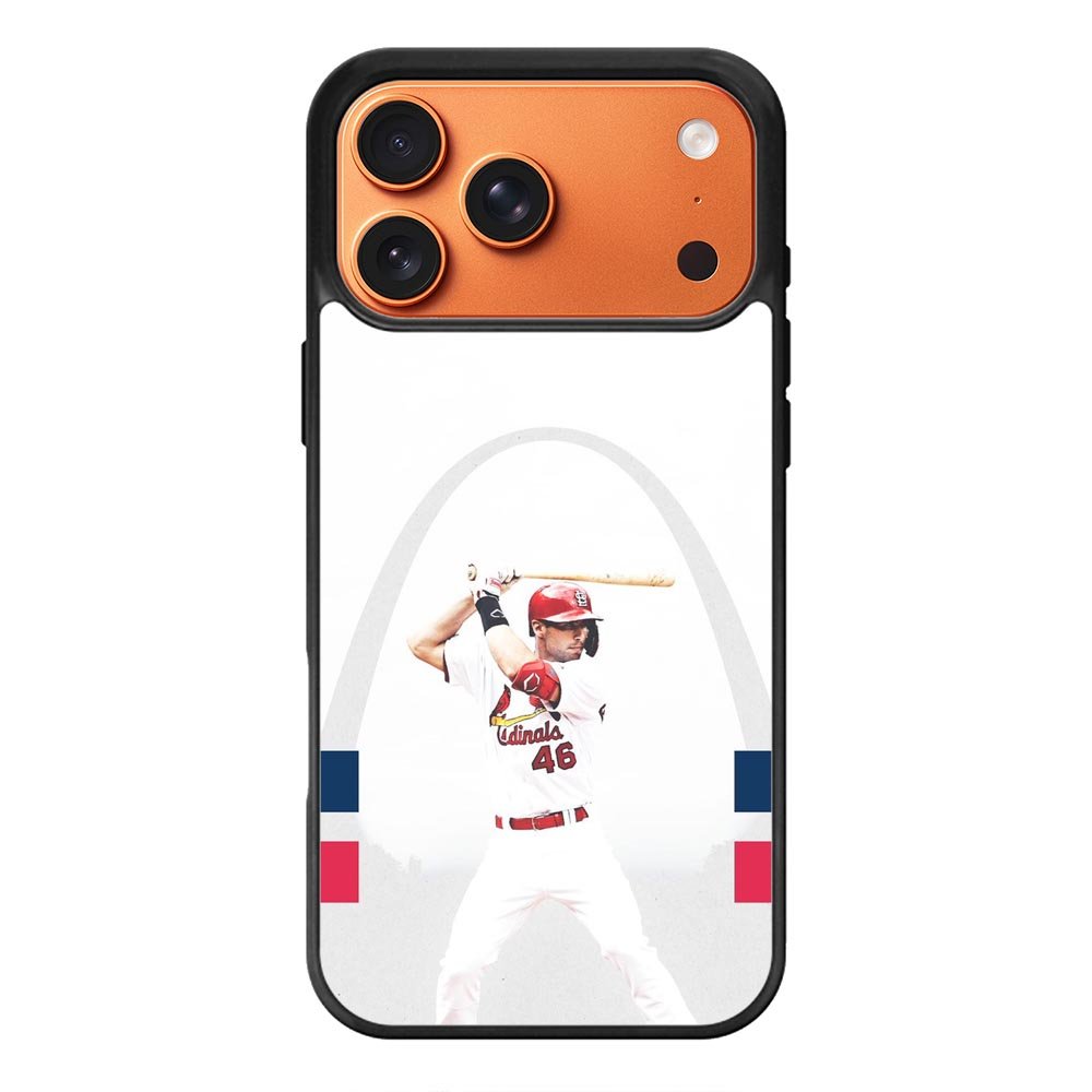Paul St Louis Cardinals iPhone 17 Pro Max Case QC9213