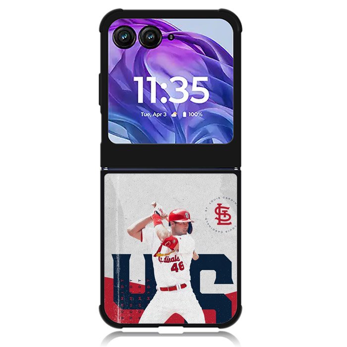 46 St Louis Cardinals Motorola Moto Razr Plus 2024 , Moto Razr+ 2024 Case OV9232