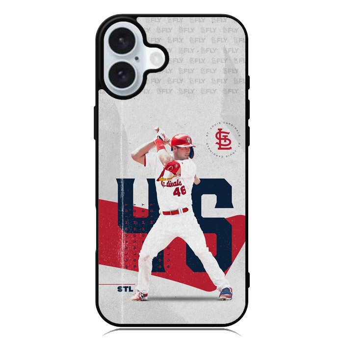 46 St Louis Cardinals iPhone 16 Plus Case QC9232