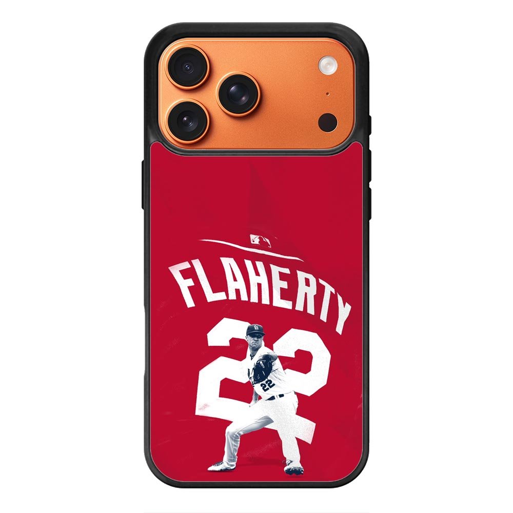 St Louis Cardinals Flaherty iPhone 17 Pro Case QC9210