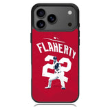 St Louis Cardinals Flaherty iPhone 17 Pro Case OV9210