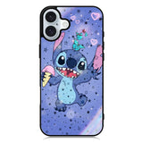 Stitch Butterfly iPhone 16 Plus Case QC9238