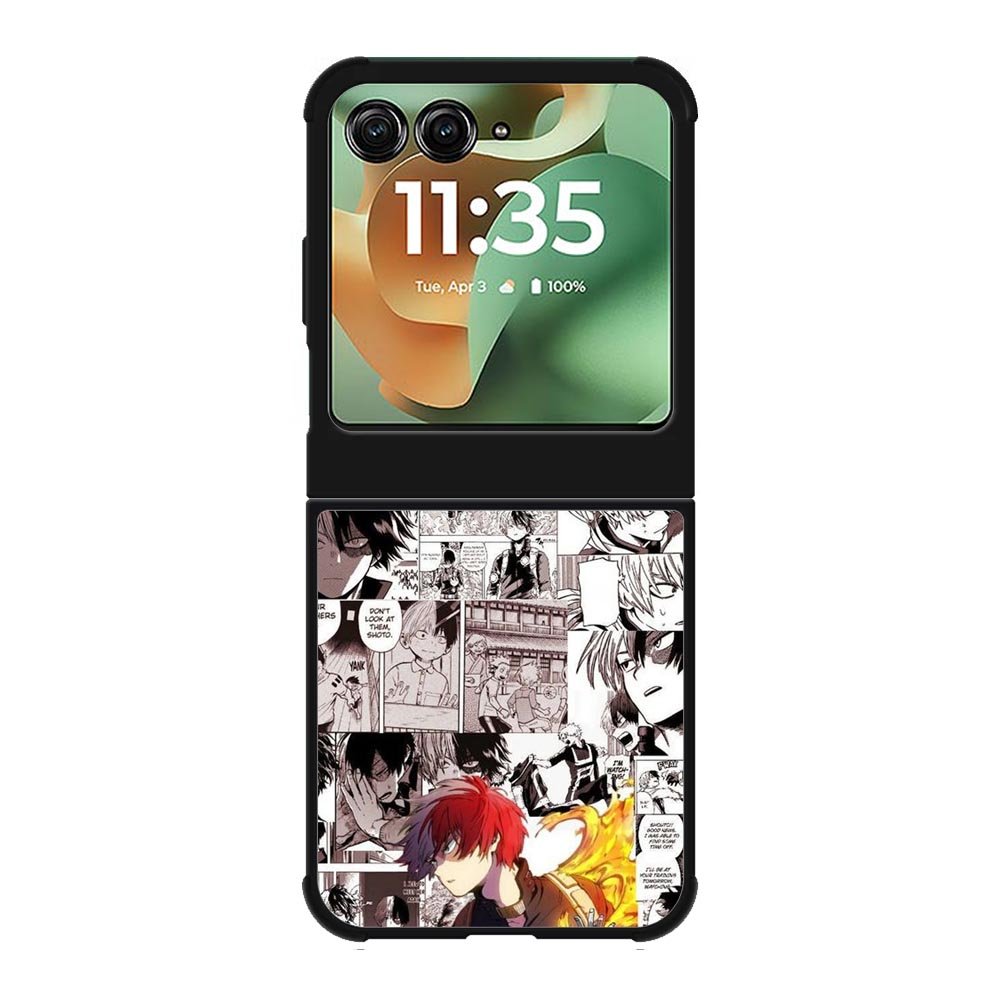 BNHA Todoroki Motorola Moto RAZR 2025 Case OV9253
