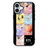BTS Army BT21 iPhone 16 Plus Case QC9302