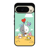 BT21 on the straw Google Pixel 10 Pro Case QC9307