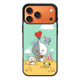 BT21 on the straw iPhone 17 Pro Case QC9307