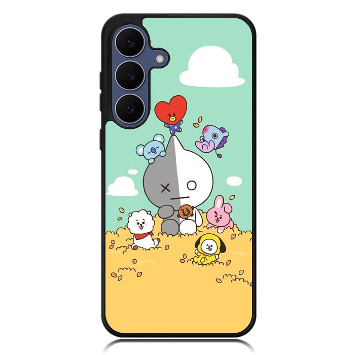 BT21 on the straw Samsung Galaxy S25 FE Case OV9307