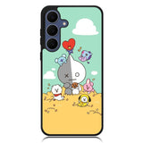 BT21 on the straw Samsung Galaxy S25 FE Case OV9307