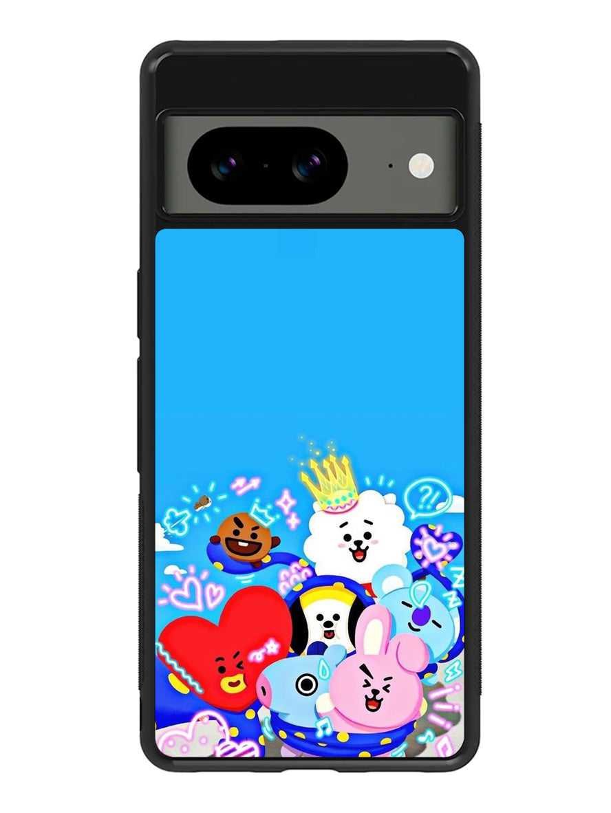 BT21 Galaxy Google Pixel 8 Case QC9308