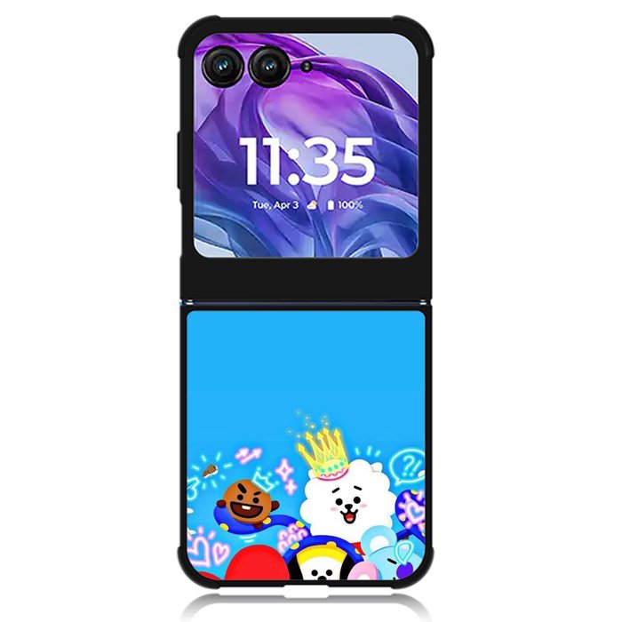 BT21 Galaxy Motorola Moto Razr Plus 2024 , Moto Razr+ 2024 Case OV9308