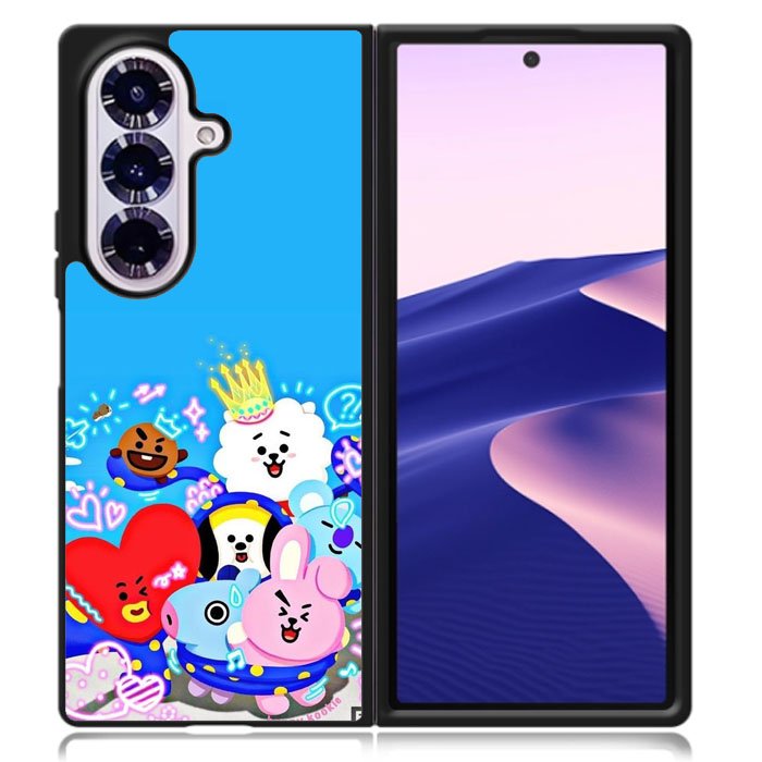 BT21 Galaxy Samsung Galaxy Z Fold 7 Case OV9308
