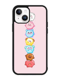 Kawaii Cute BT21 iPhone 15 Plus Case OV9294