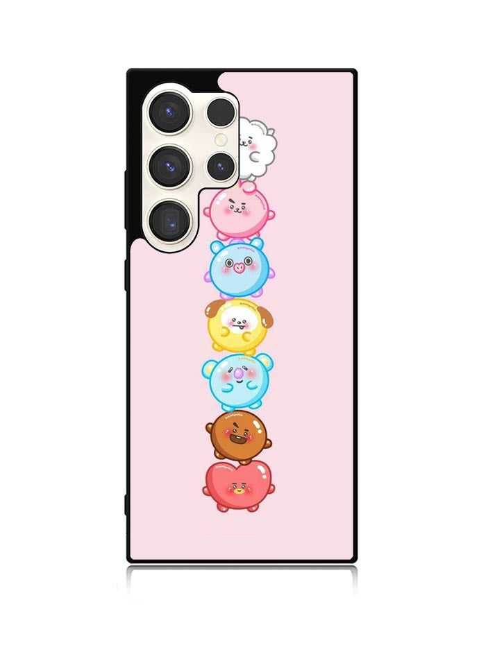 Kawaii Cute BT21 Samsung Galaxy S23 Ultra 5G Case QC9294