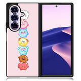 Kawaii Cute BT21 Samsung Galaxy Z Fold 7 Case OV9294