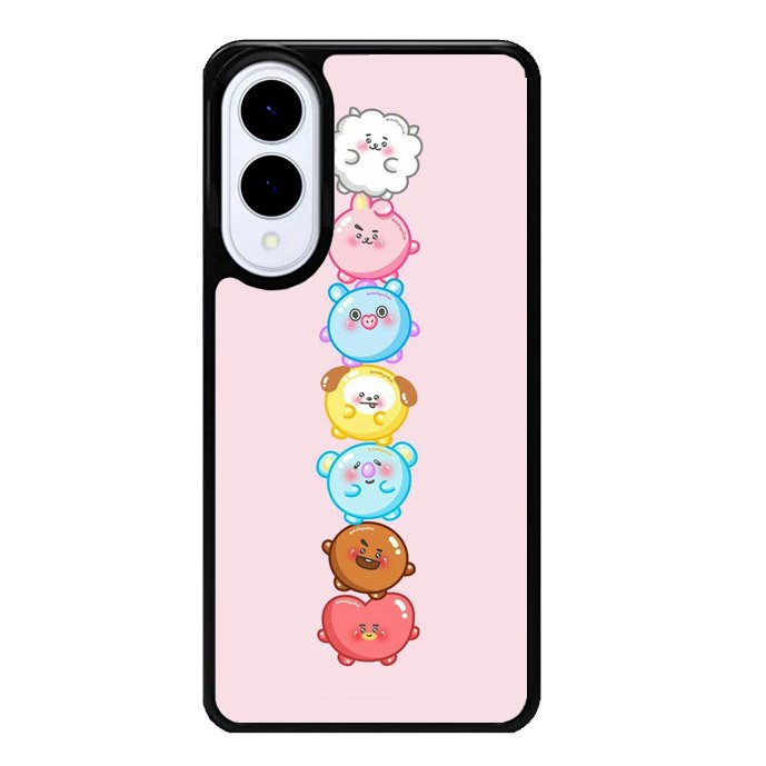 Kawaii Cute BT21 Samsung Galaxy S25 Edge 5G Case OV9294