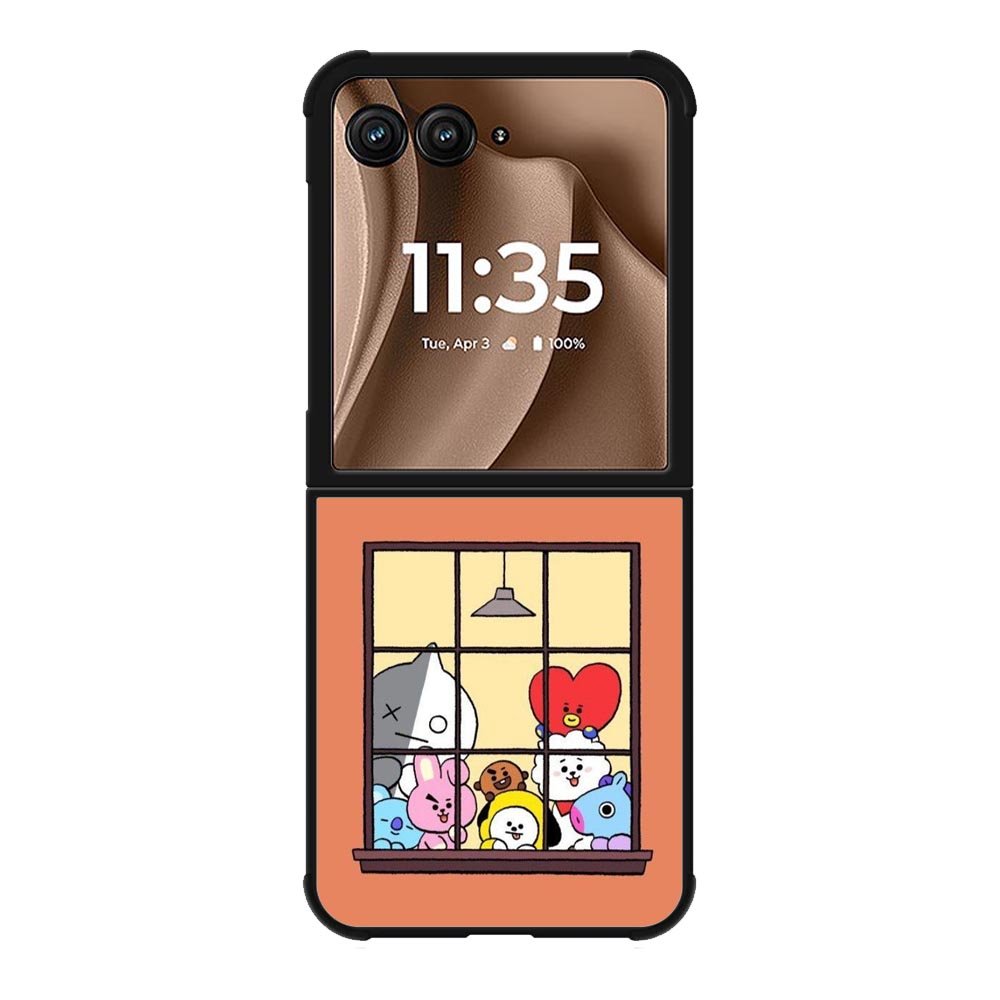 Lovely BT21 Motorola Moto RAZR Plus 2025 Case OV9290