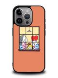 Lovely BT21 iPhone 15 Pro Case OV9290