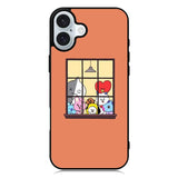 Lovely BT21 iPhone 16 Plus Case QC9290