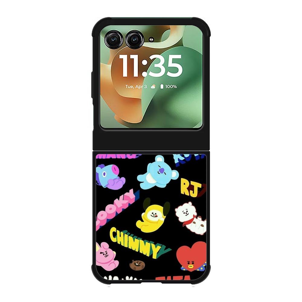BTS BT21 Motorola Moto RAZR 2025 Case OV9301