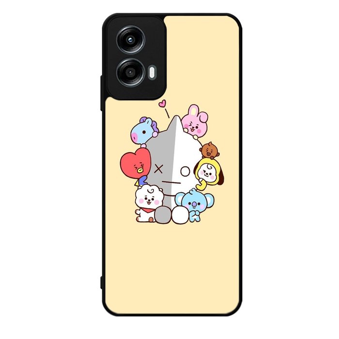 BT21 Army BTS Motorola Moto G Play 2024 Case OV9310