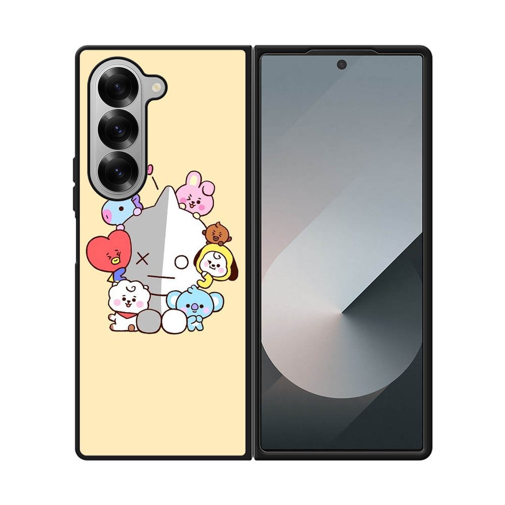 BT21 Army BTS Samsung Galaxy Z Fold 7 5G Case QC9310