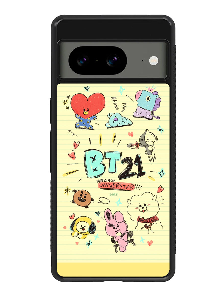 BT21 Universtar Google Pixel 8 Case QC9304