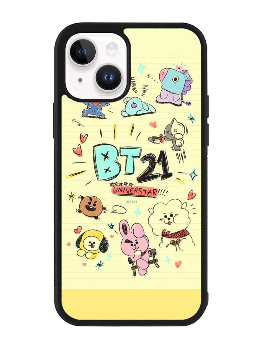 BT21 Universtar iPhone 14 Case QC9304
