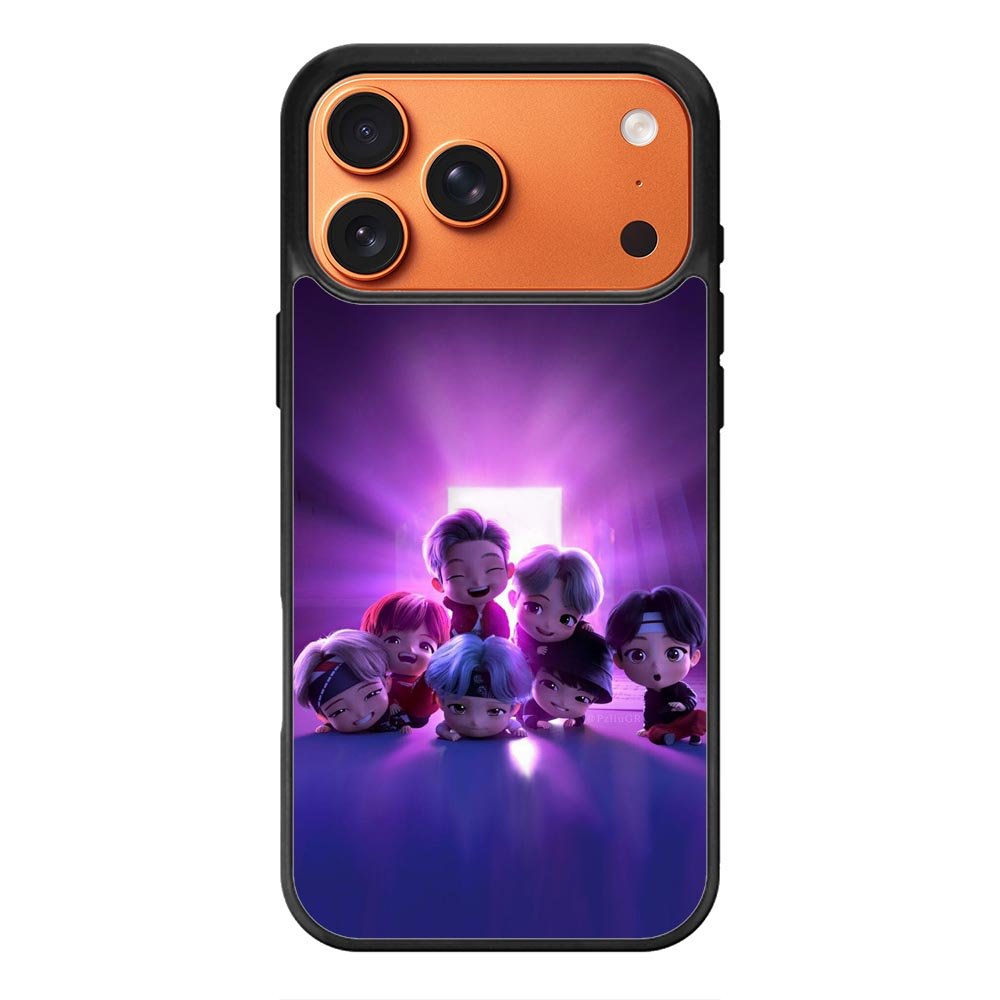 Tiny Tan BTS iPhone 17 Pro Case QC9283