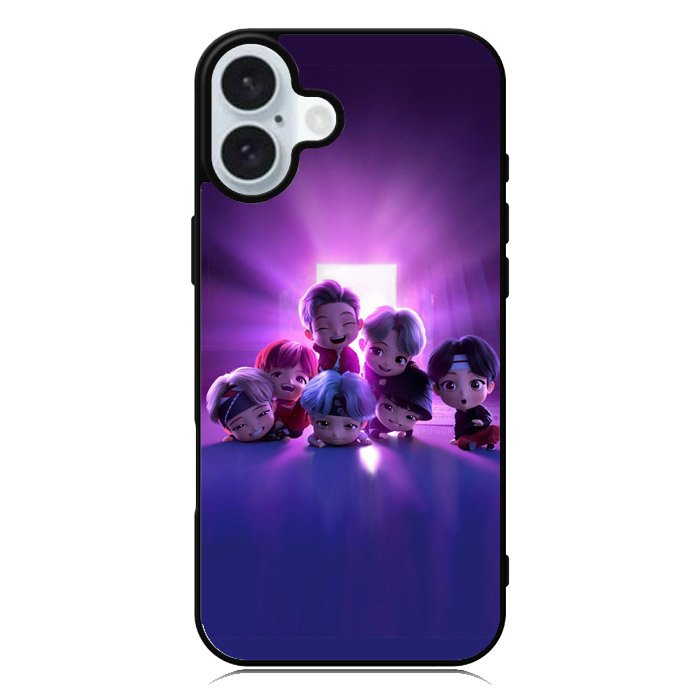 Tiny Tan BTS iPhone 16 Plus Case QC9283