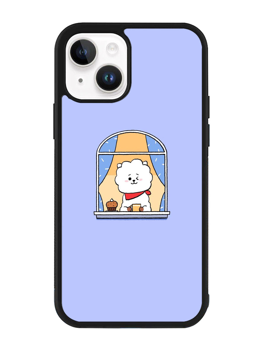 RJ BT21 Purple iPhone 15 Plus Case OV9286