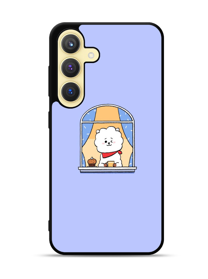 RJ BT21 Purple Samsung Galaxy S23 Plus 5G , Samsung Galaxy S23+ 5G Case QC9286