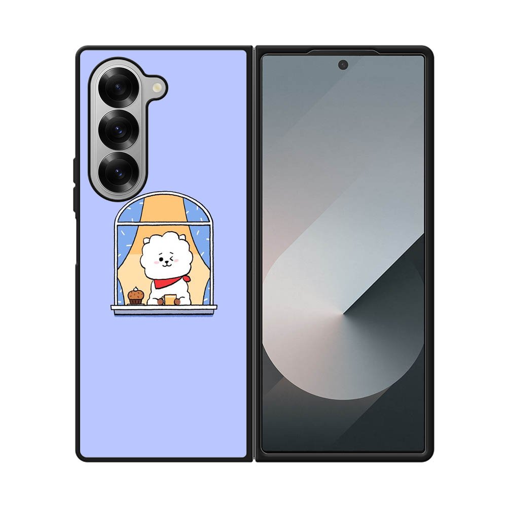 RJ BT21 Purple Samsung Galaxy Z Fold 7 5G Case OV9286
