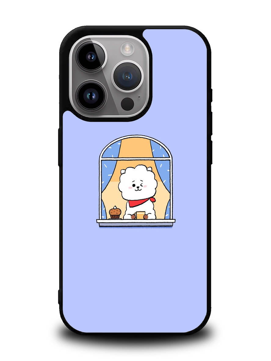 RJ BT21 Purple iPhone 14 Pro Max Case QC9286
