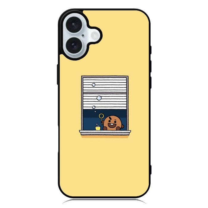 Shooky BT21 iPhone 16 Plus Case QC9285