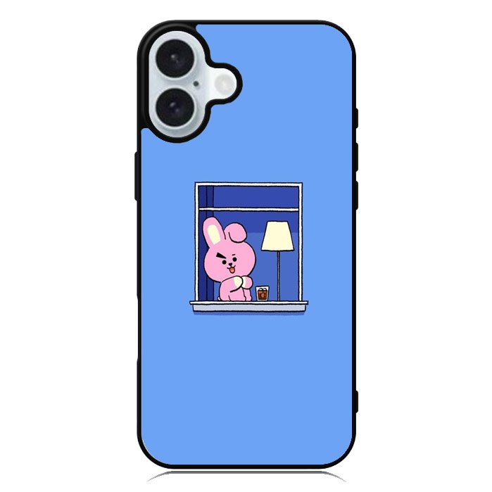 Cooky BT21 iPhone 16 Plus Case QC9297