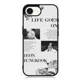 Life Goes On Jungkook iPhone 16e Case OV9291