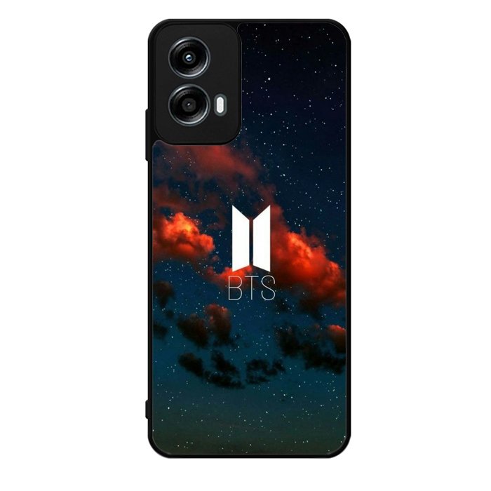 BTS Logo Nebula Motorola Moto G Play 2024 Case OV9278