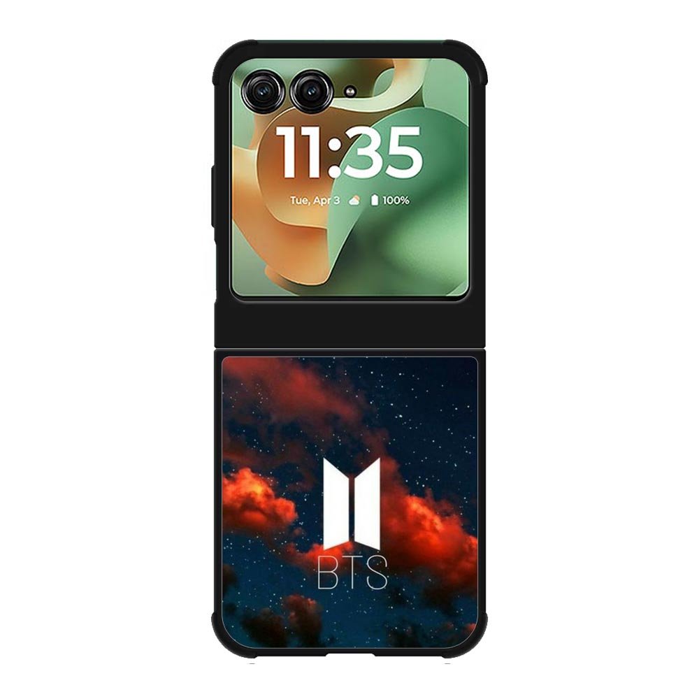 BTS Logo Nebula Motorola Moto RAZR 2025 Case OV9278