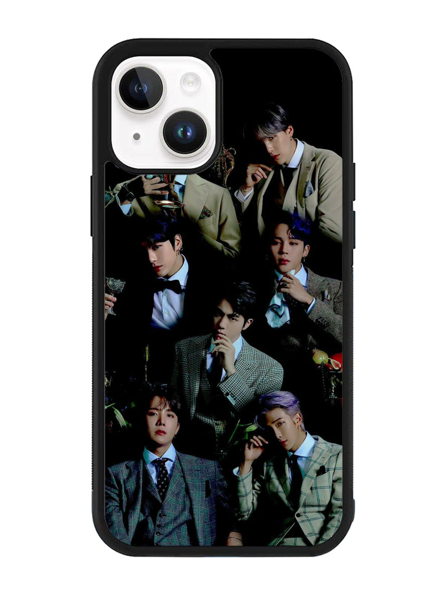 BTS OT7 iPhone 15 Case OV9277