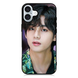 Cool and Calm Taehyung iPhone 16 Plus Case QC9273