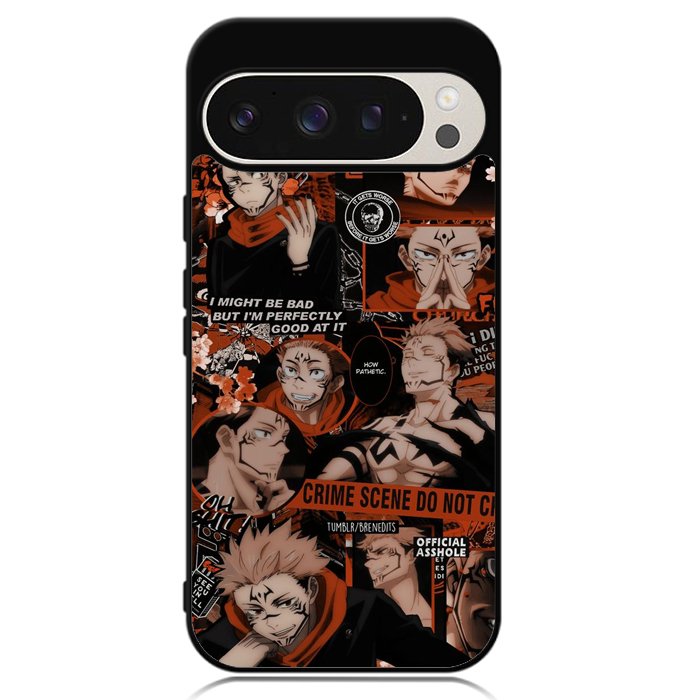 Yuji Itadori Jujutsu Kaisen Google Pixel 9 | Pixel 9 Pro Case OV9137